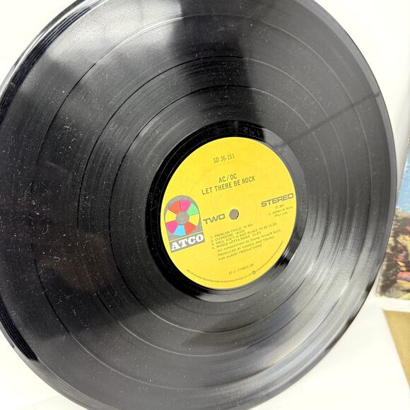 Let There Be Rock by AC/DC 1977 Vinyl LP Record Album Hard Rock Classic Music - Picture 4 of 6